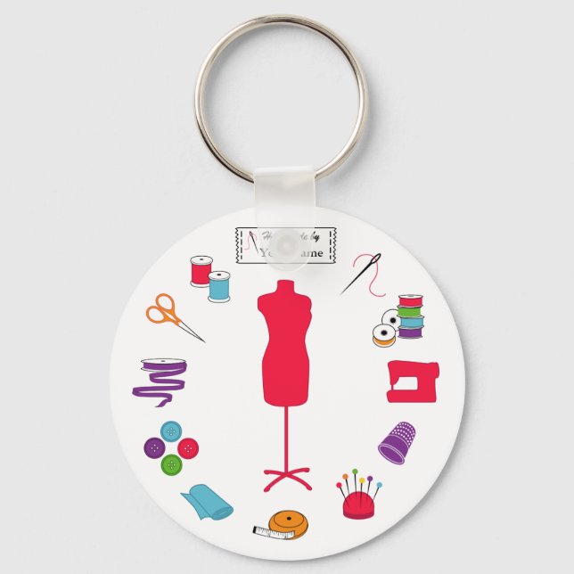 Anpassa etikettnyckelkedjan nyckelring (Framsida)