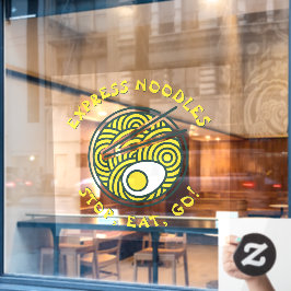 Anpassa Express Ramen Nudlar Restaurang Stor