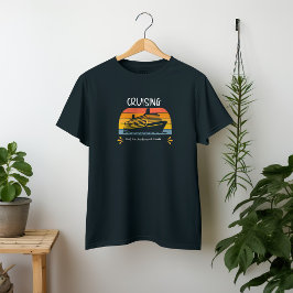 Anpassa familjen Kids Black Cruise Frakt T Shirt