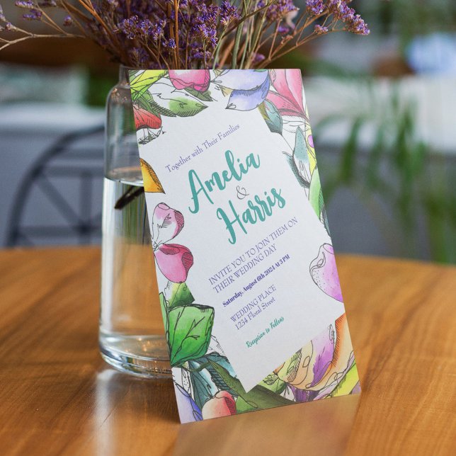 Anpassa färg med konturerad underkant inbjudningar (Skapare uppladdad)