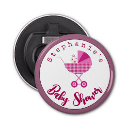 Anpassa favoriten för babykläder för Rosa Flasköppnare