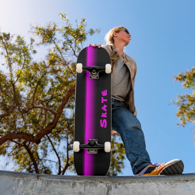 Anpassa Flash Skateboard för Rosa Laser (Utomhus 1)