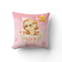 Anpassa Flicka Sloth på moln