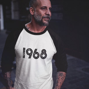 Anpassa Födelsårets Födelsedag Klassisk Vintage T Shirt
