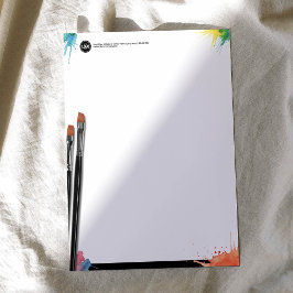 Anpassa företag | Konsthalt Brevhuvud