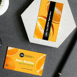 Anpassa företag | Orange Company Visitkort