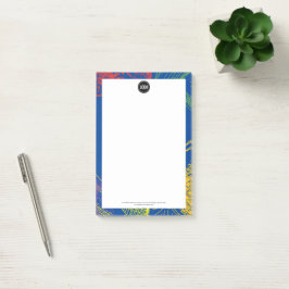 Anpassa företag | Tropical Fruits Company Post-it Block