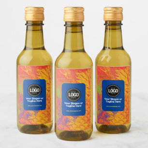 Anpassa företag Tropical Fruits Company Vinetikett