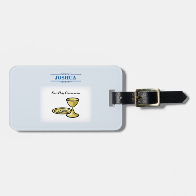 Anpassa, första brödtext och blod bagagebricka (Horisontell Framsida)