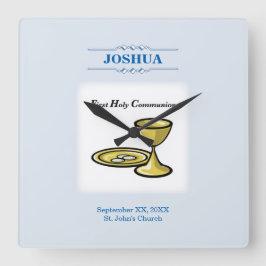 Anpassa, första brödtext och blod fyrkantig klocka