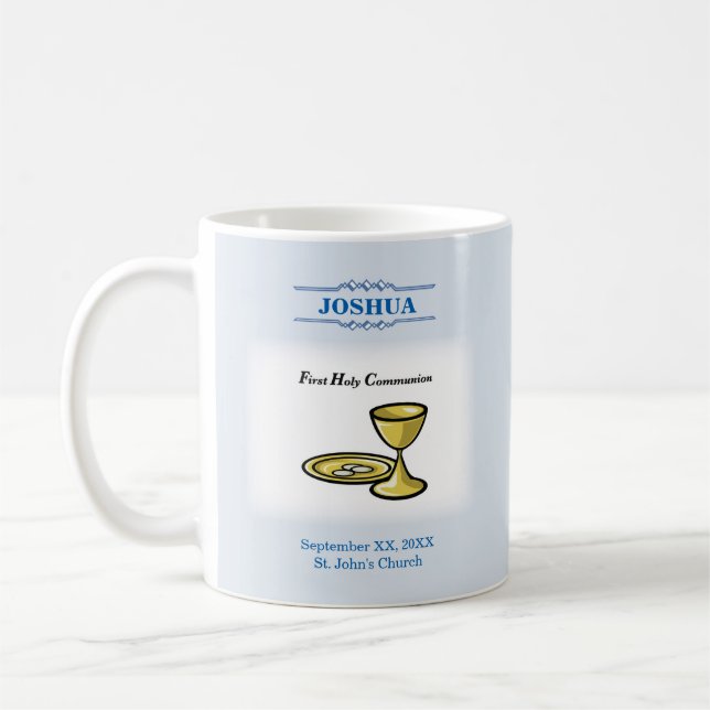 Anpassa, Första Kommunion Kropp och Blod Kaffemugg (Vänster)