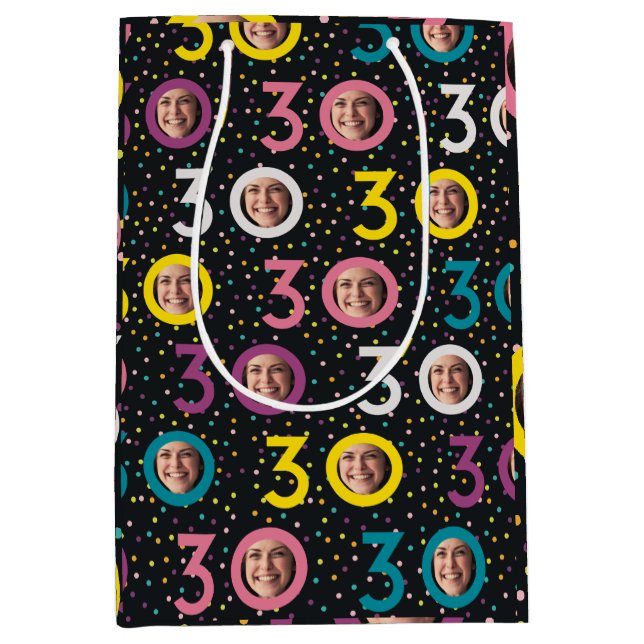 Anpassa foto för 30års födelsedag (Framsidan)