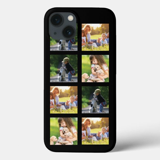 Anpassa fotokollage Fodral-Mate iphone case (Baksida)