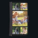 Anpassa fotokollage Fodral-Mate iphone case Galaxy S4 Plånbok<br><div class="desc">Anpassa fotokollage</div>