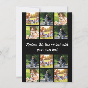 Anpassa fotokollage och text Fodral-Mate iPhon Spara Datumet