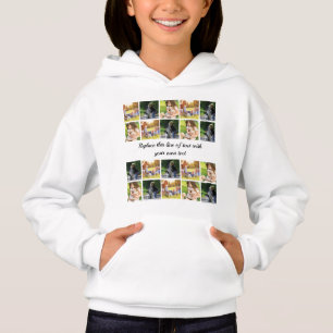 Anpassa fotokollage och text t shirt