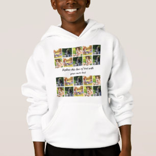 Anpassa fotokollage och text t shirt