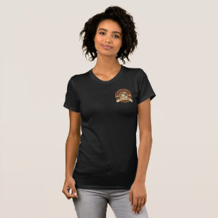 Anpassa Generisk Kaffebutik Rustik Framsida T Shirt