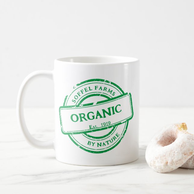 Anpassa Generiska Bondgårdsgrönsaker Ägg Kampanj Kaffemugg (Med munk)