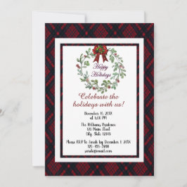 Anpassa Glad helg Red Play Inbjudningar