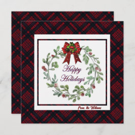 Anpassa Glad helg Red Play Julkort