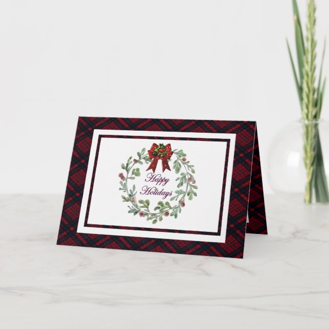 Anpassa Glad helg Red Play Kort (Framsida)