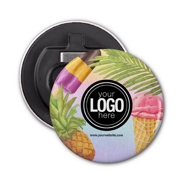 Anpassa glasstemat för artsfärgsglasyr flasköppnare (Framsidan)