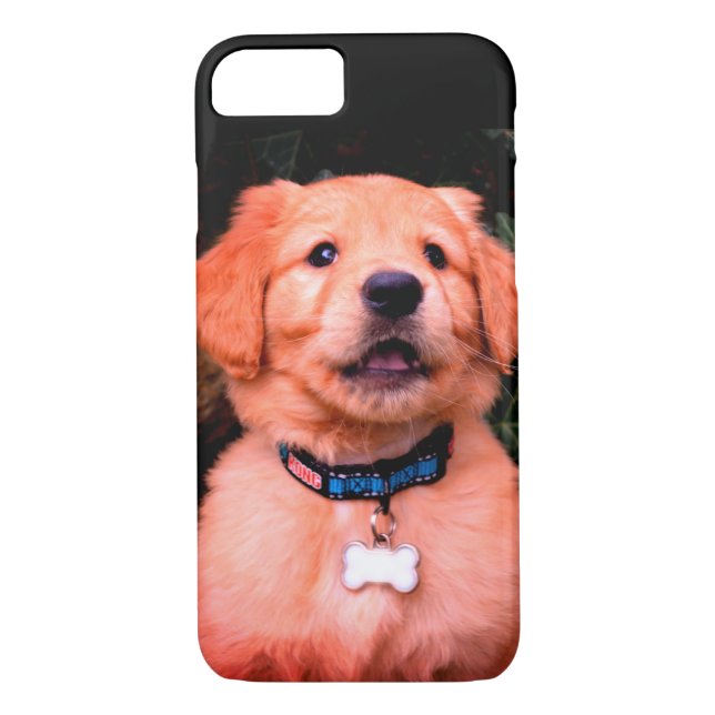 Anpassa Golden Retriever Puppy Case-Mate iPhone Skal (Baksida)