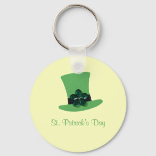 Anpassa Gröntens hatt till St. Patrick's day Nyckelring