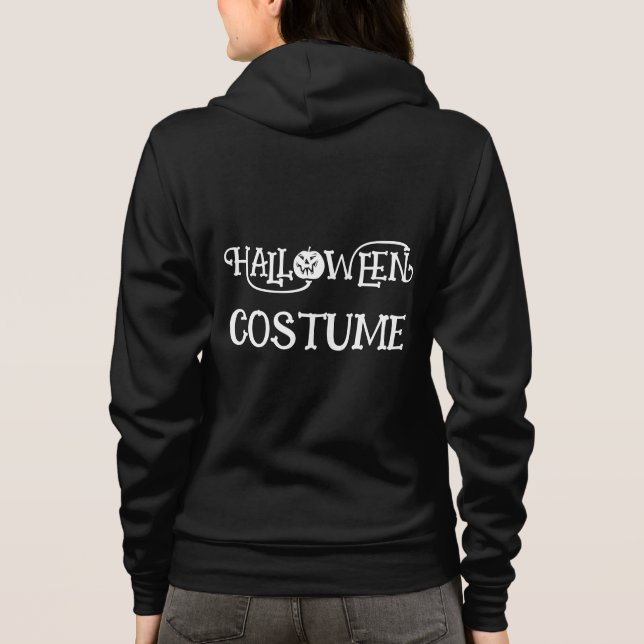 Anpassa HALLOWEEN COSTUME för Women Funny Gag T Shirt (Baksida)