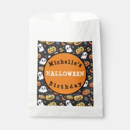 Anpassa Halloween Pumpkin & Ghost Favor Bags
