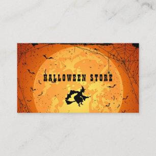 Anpassa Halloween Store Pumpkin-korrigering Visitkort