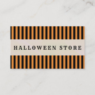 Anpassa Halloween Store Pumpkin-korrigering Visitkort