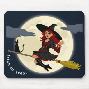 Anpassa Halloween Witch-design Musmatta