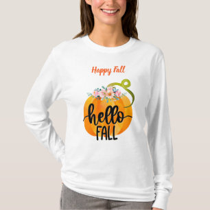 Anpassa hej höst t shirt
