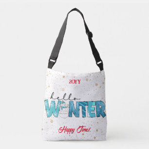Anpassa hej Winter Axelväska