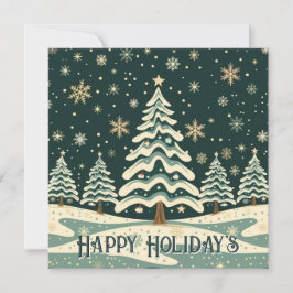 Anpassa Helgdag Julgran Kort