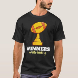 Anpassa historik för vinterSkriva T-Shirt