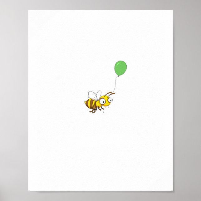 Anpassa Humla Födelsedag Poster (Framsidan)