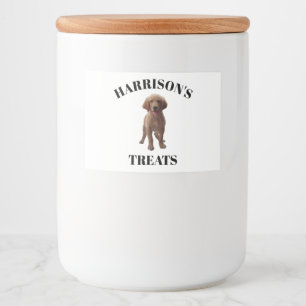Anpassa Hund Anpassningsbar, Cat Namn Photo Behand Mat Etiketter