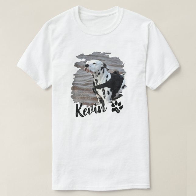 Anpassa Hund design här T Shirt (Design framsida)