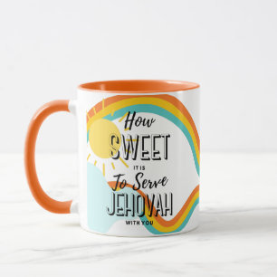 Anpassa hur sött det är för Jehovah w/You Mugg