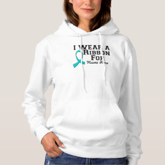 Anpassa i Bära ett teal Ribbon Tee Shirt