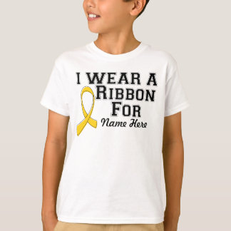 Anpassa i Bära i menyfliksområdet Guld T-shirt