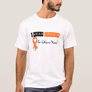 Anpassa I-Bära-Orange T Shirt