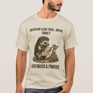 Anpassa Igelkott & Mus Äventyrsutforskare T-shirt