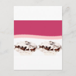 Anpassa inbjudningar och kort för hästar från föde