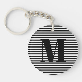 Anpassa inledande svartvit rand i monogram