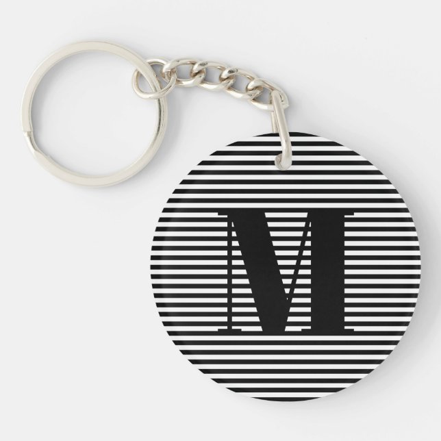 Anpassa inledande svartvit rand i monogram (Framsidan)