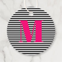 Anpassa inledande svartvit rand i monogram